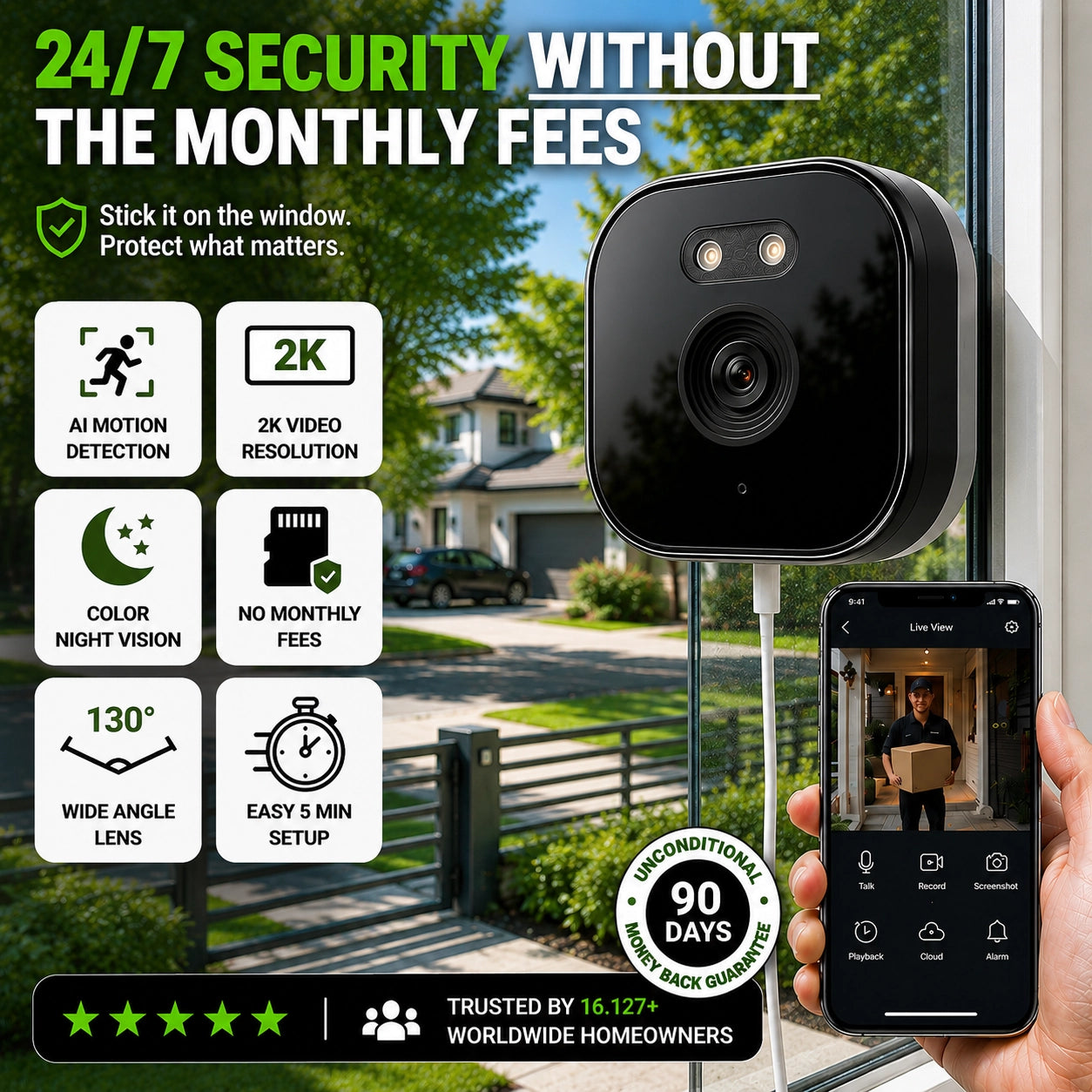 GlassGuard™ — See Outside. Stay Inside. Pay Nothing Monthly.